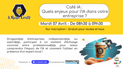 Café IA : Quels enjeux pour l&rsquo;IA dans votre entreprise ?