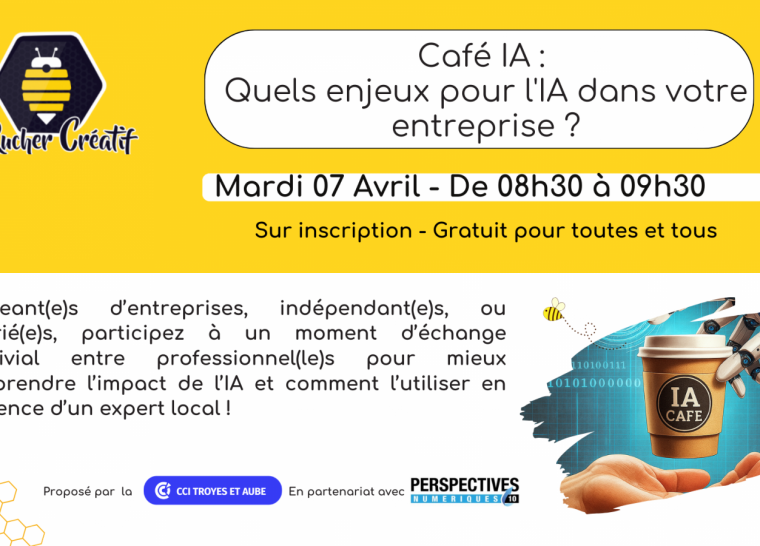 Café IA : Quels enjeux pour l&rsquo;IA dans votre entreprise ?