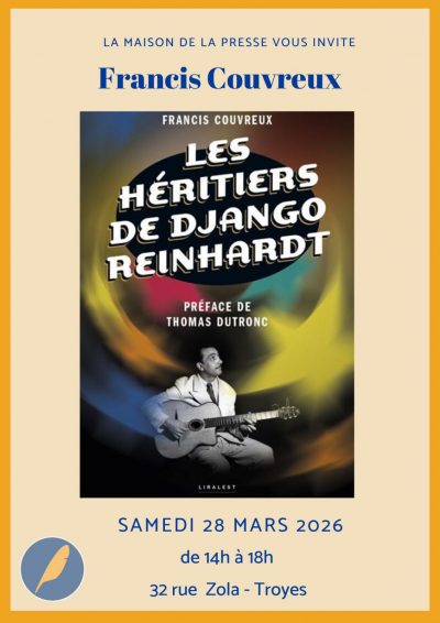 Francis Couvreux en dédicace