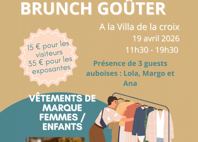 Vide-dressing Brunch & Goûter à la Villa de la Croix