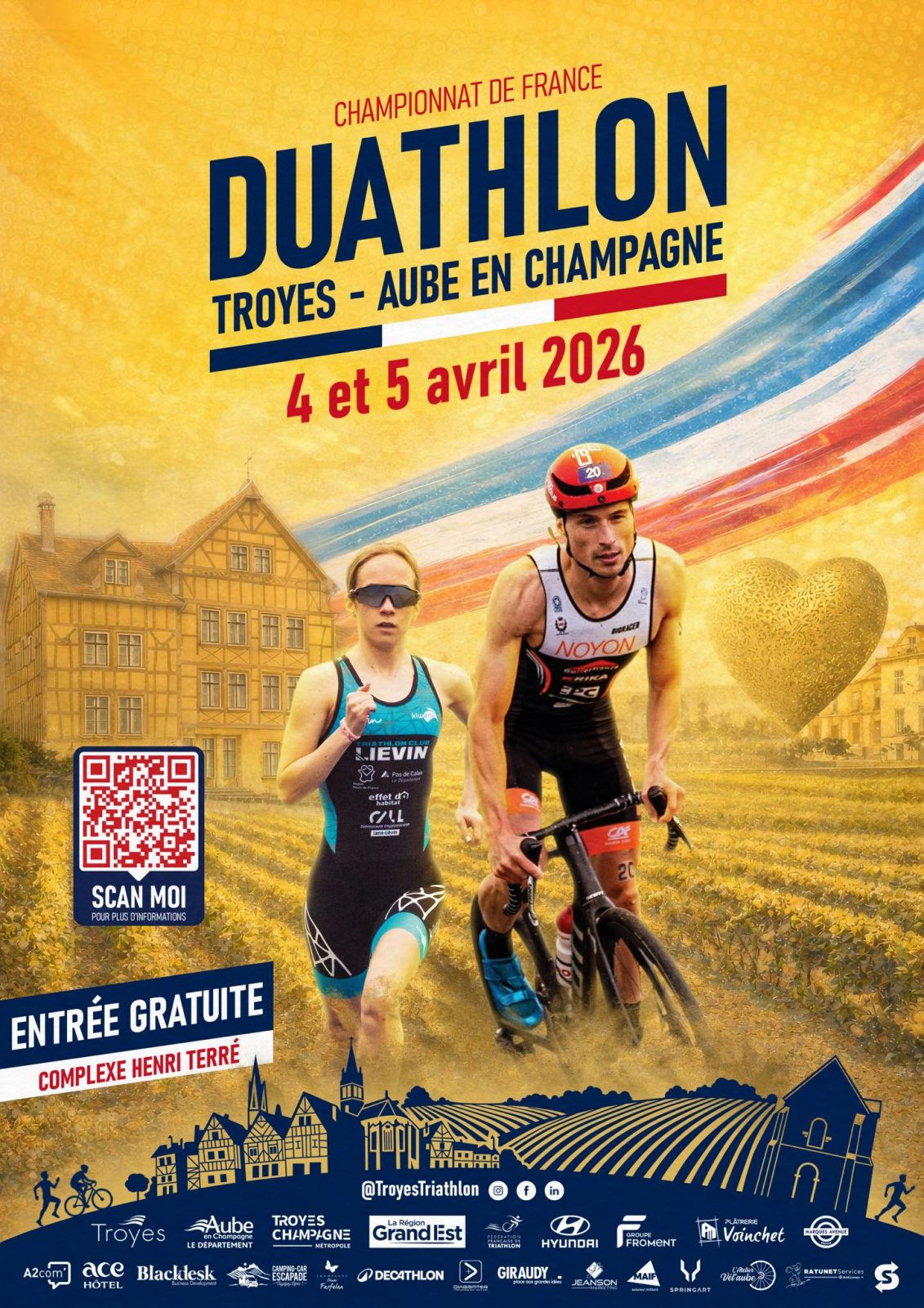 Duathlon de Troyes – Aube en Champagne // Championnat de France