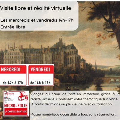 Musée numérique – Visite libre et réalité virtuelle