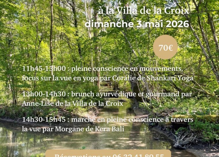 Yoga, Ayurvéda & Brunch à La Villa de la Croix