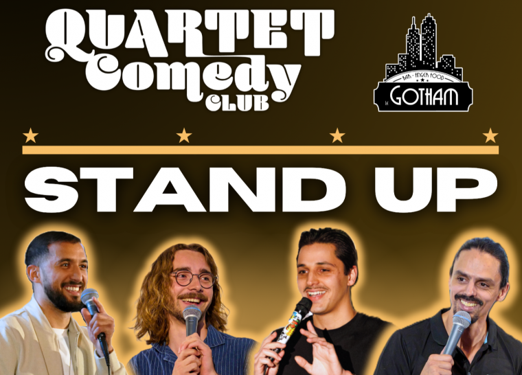 Soirée Humour/stand-up – Quartet Comedy Club