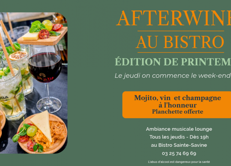 AfterWine au Bistro – Edition de Printemps
