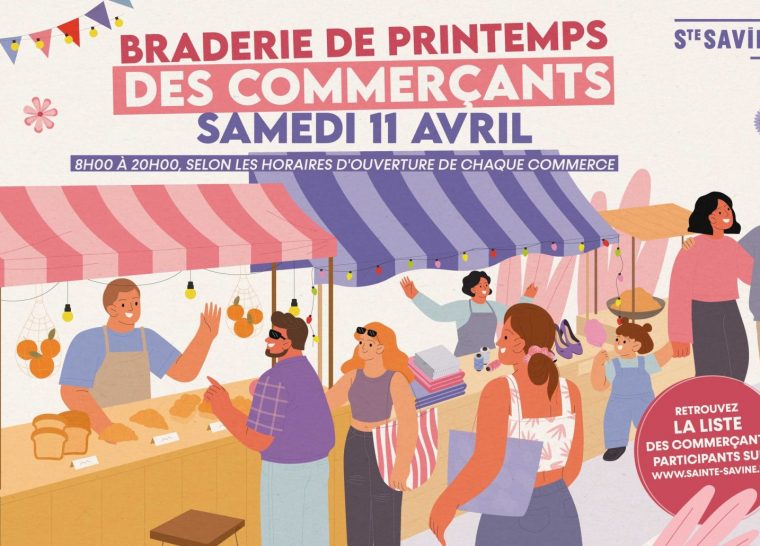 Braderie de printemps des commerçants
