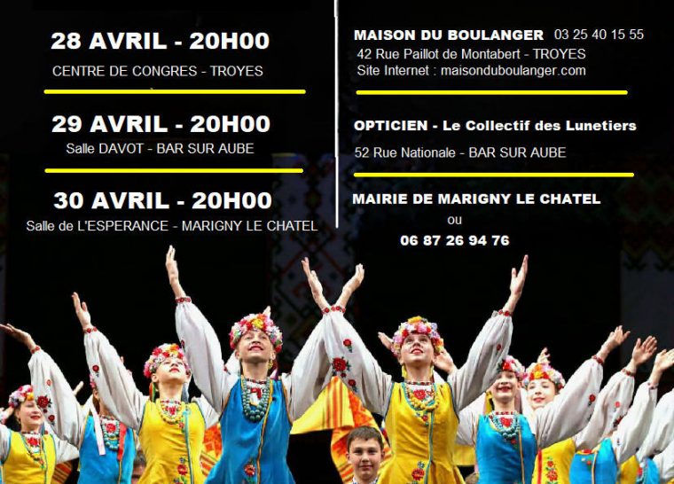 Danses folkloriques & chants ukrainiens