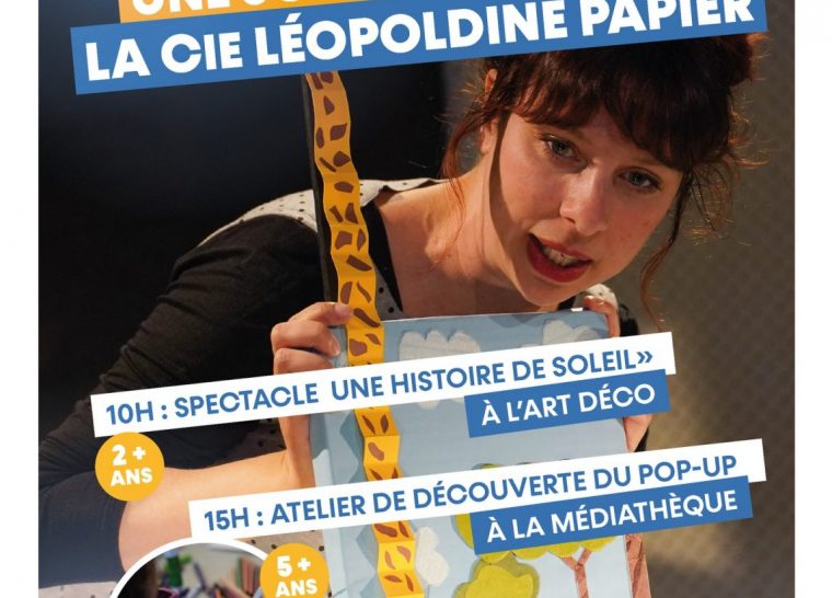Une journée avec la Cie Léopoldine Papier