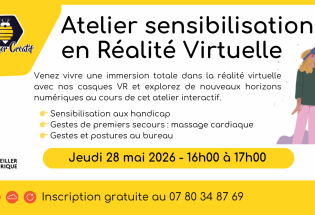 Atelier Sensibilisation avec la Réalité Virtuelle