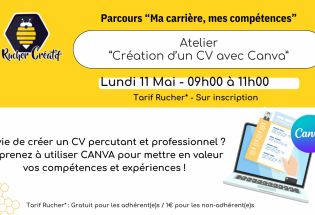 Atelier « Création d&rsquo;un CV avec Canva »