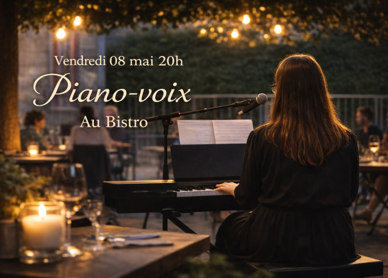 Piano-voix au Bistro – Louise Sourie
