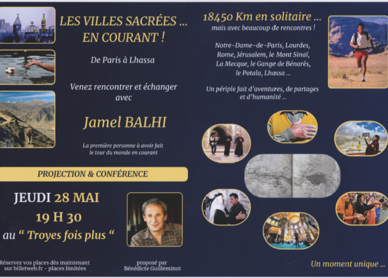 Les Villes Sacrées … en courant ! Projection & Conférence de Jamel BALHI