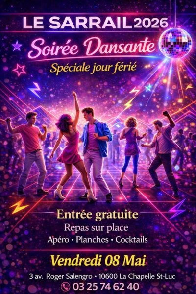 Soirée dansante spéciale « Jour férié »