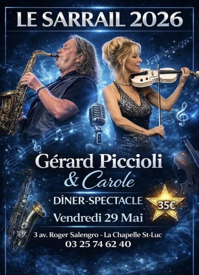 Dîner-Spectacle avec Gérard Piccioli !