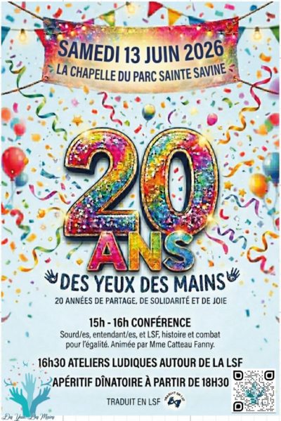 20 ans « Des Yeux Des Mains »