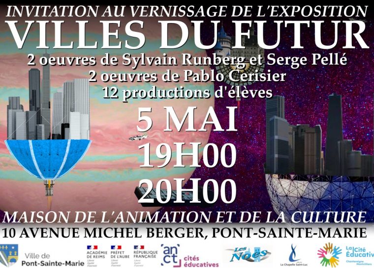 Vernissage exposition « Villes du futur »