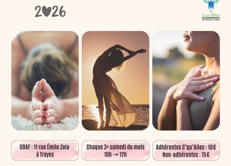 L&rsquo;Odyssée du corps : danse libre, yoga et relaxation