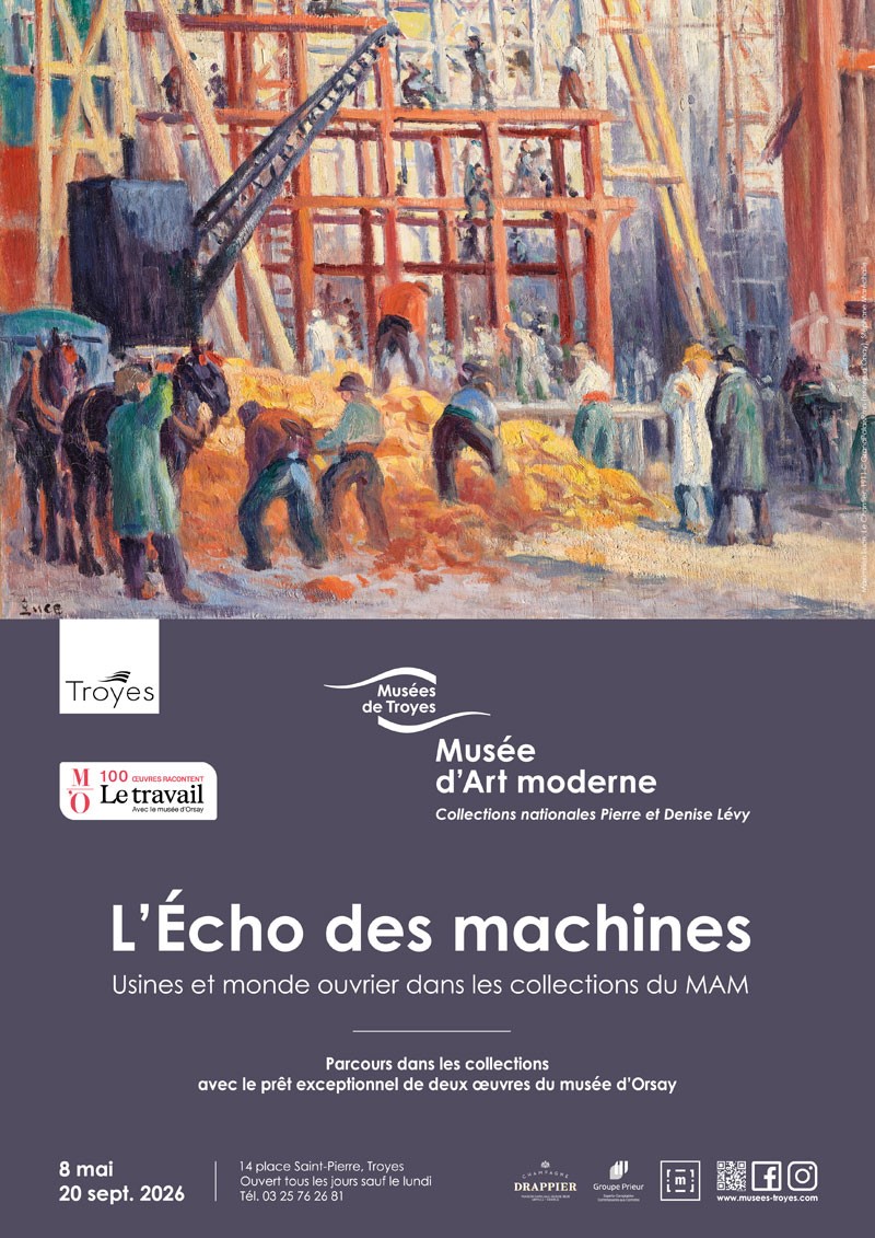 L&rsquo;écho des machines : usines et monde ouvrier dans les collections du MAM