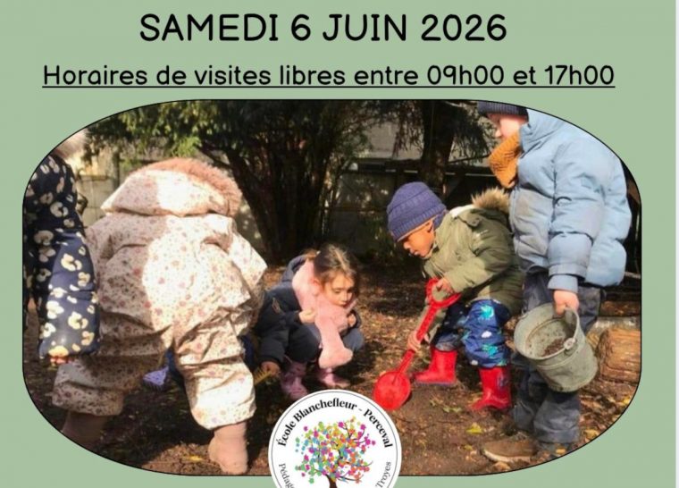 Journée portes ouvertes École maternelle Blanchefleur-Perceval de Troyes