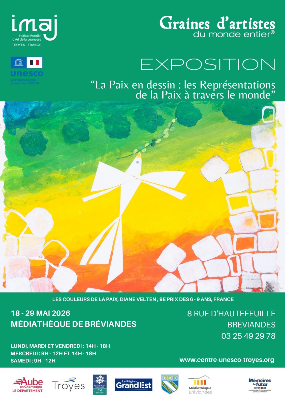 Exposition « La paix en dessin : les représentations de la Paix à travers le monde »