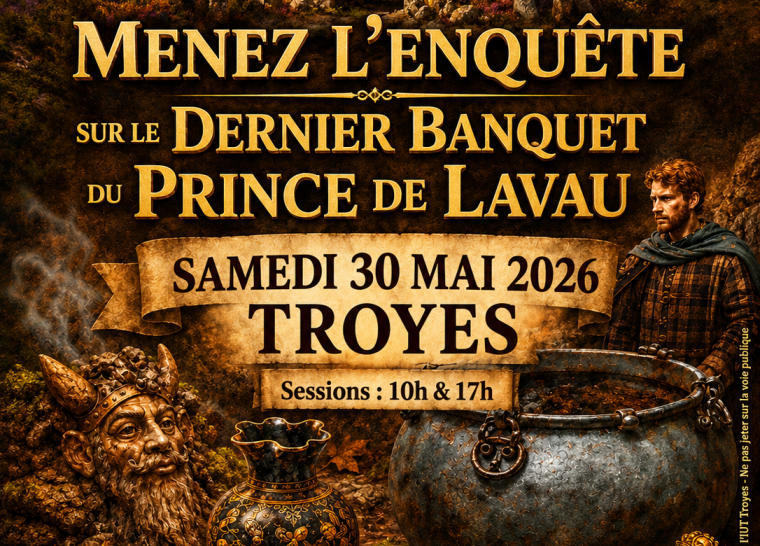 Cluedo Géant – Le Dernier Banquet du Prince de Lavau