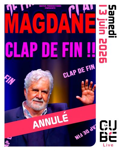 Annulation spectacle : Roland Magdane