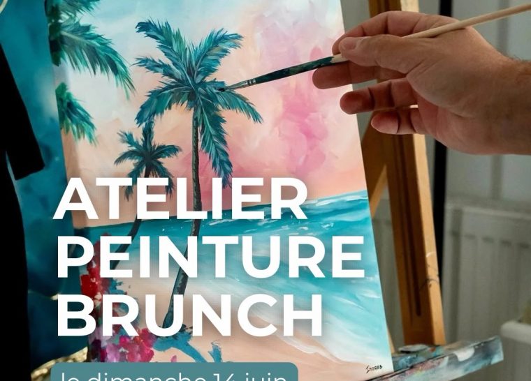 Atelier peinture brunch à la Villa de la Croix