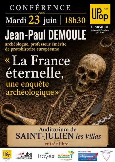 Conférence « La France éternelle, une enquête archéologique »