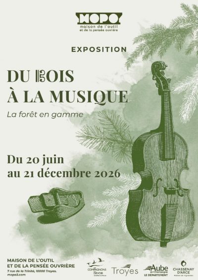 Exposition « Du bois à la musique, la forêt en gamme »