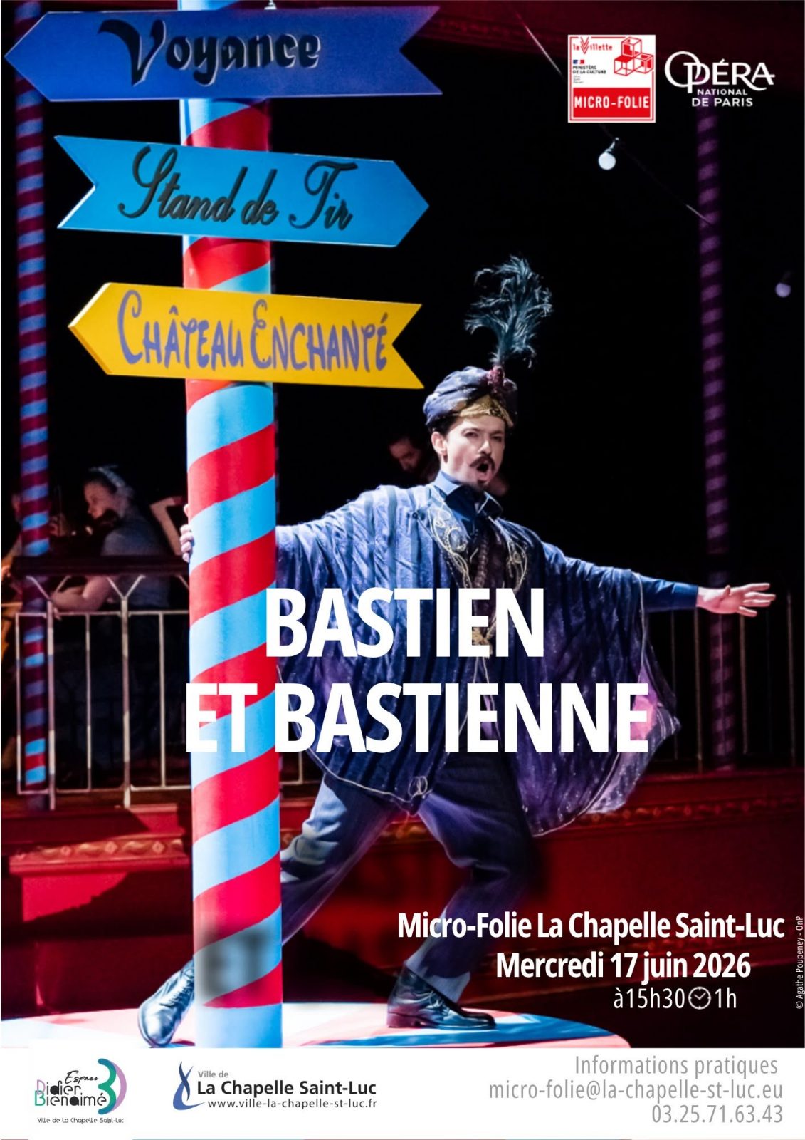 Goûter d&rsquo;exception – Projection Bastien et Bastienne