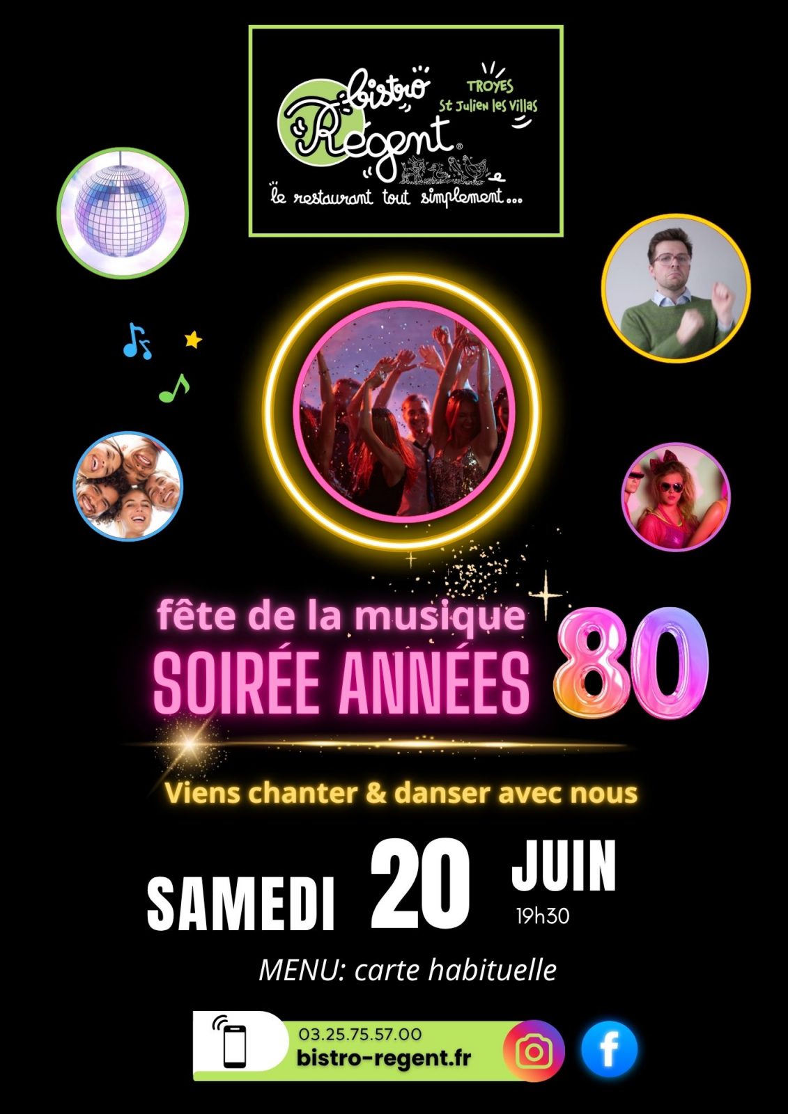 Fête de la Musique : soirée années 80