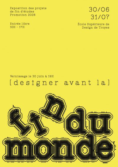 Designer avant la fin du monde