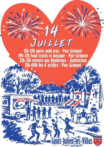 Fête Nationale à Saint-Julien-les-Villas