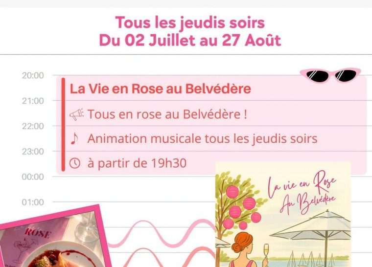 La Vie en Rose au Belvédère