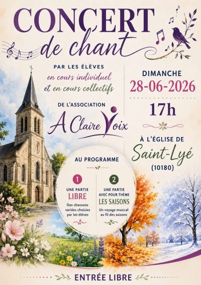 Concert de chant
