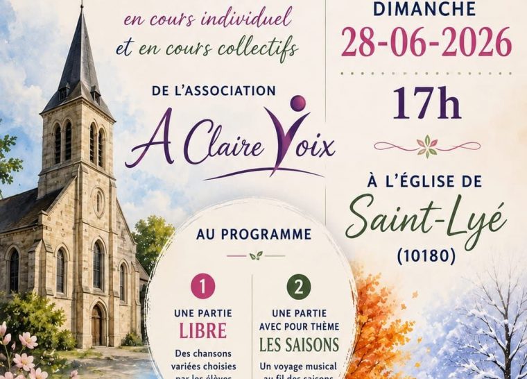 Concert de chant