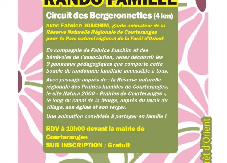 Rando famille : circuit des Bergeronnettes