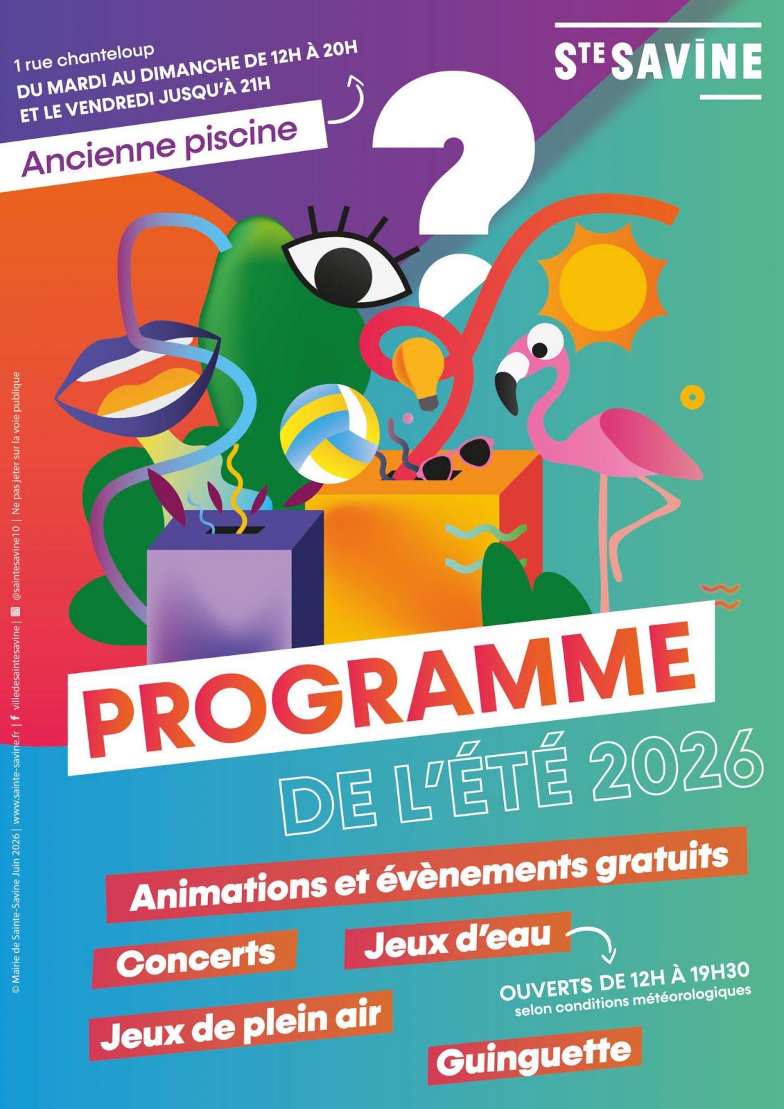 L&rsquo;été 2026 à Sainte-Savine