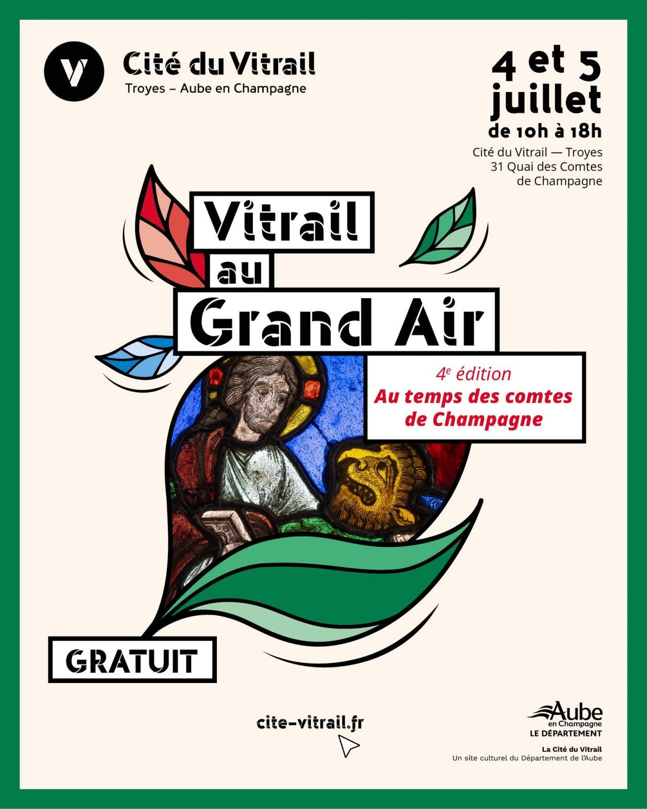 Vitrail au Grand Air