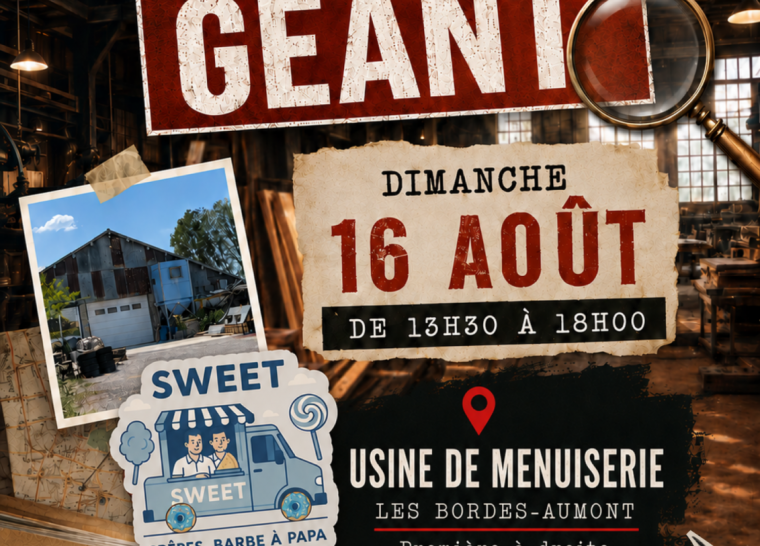 Cluedo Géant – Menuiserie Les Bordes Aumont