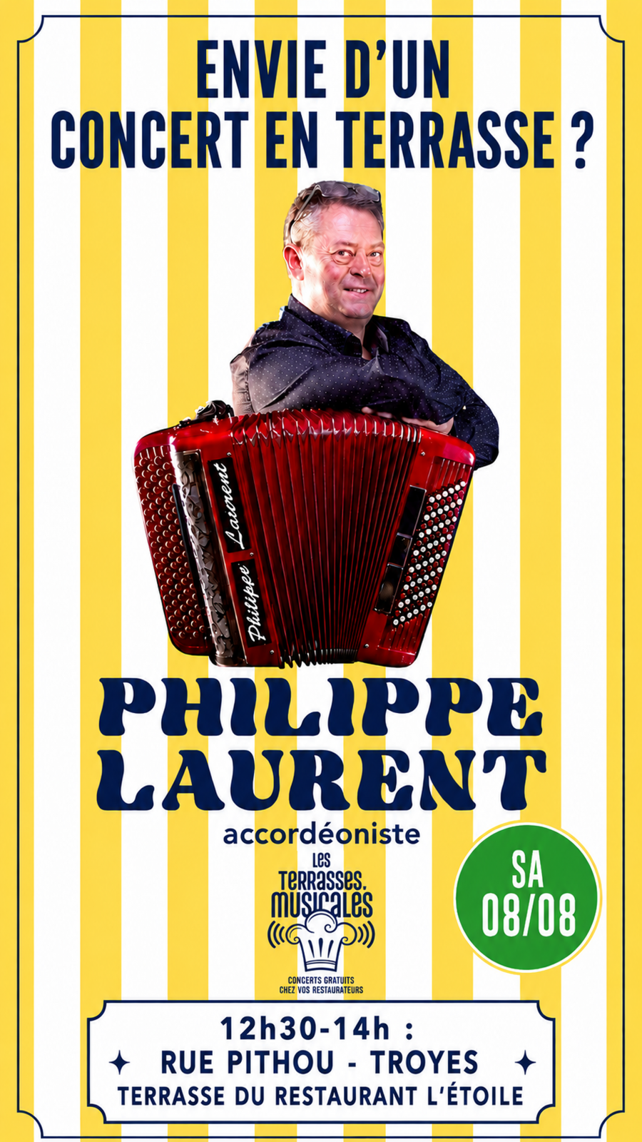 Concert d&rsquo;accordéon