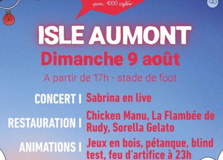 La Guinguette mobile s’installe à Isle-Aumont