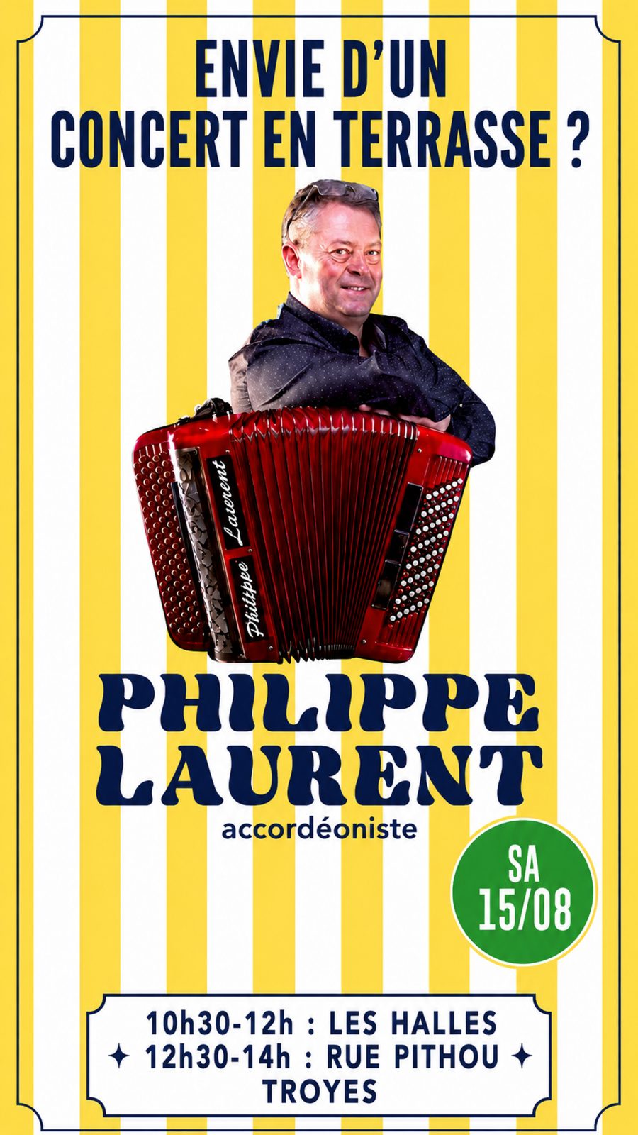 Concert d&rsquo;accordéon