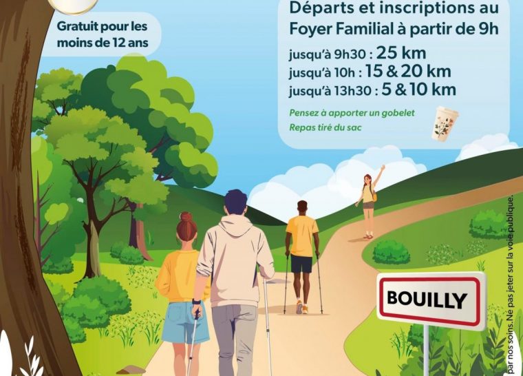 64e Brevet Guy Collard – Randonnée pédestre à Bouilly