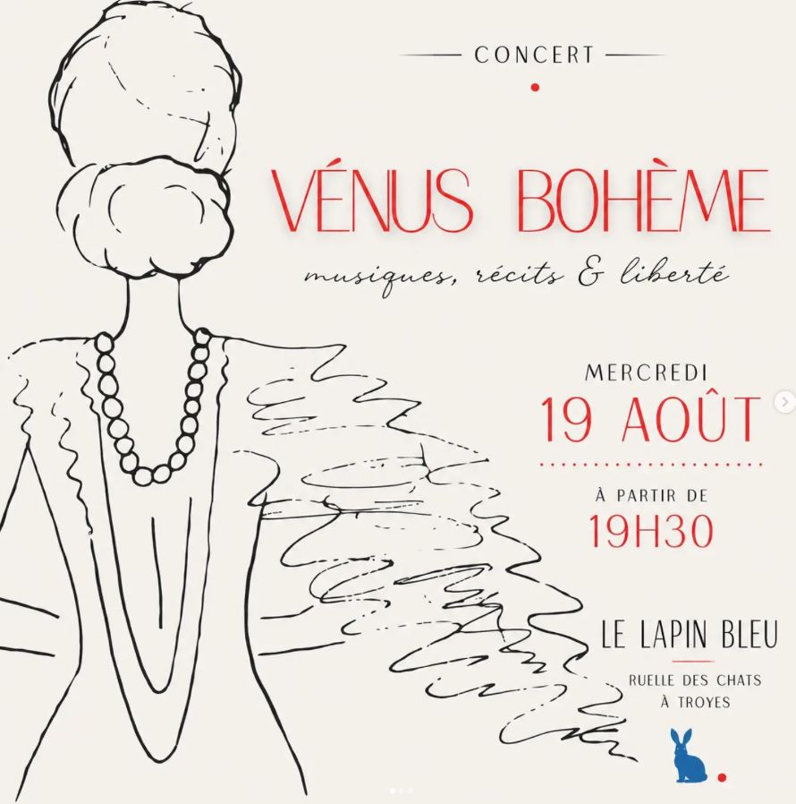 Vénus Bohème en concert
