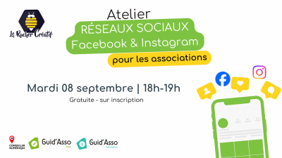 Guid&rsquo;Asso : Atelier Gestion des réseaux sociaux