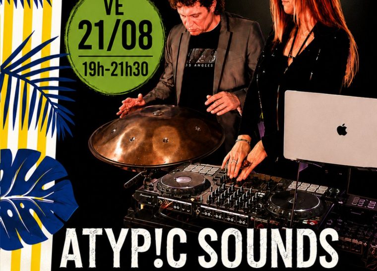 Concert gratuit LOUNGE DISCO-FUNK DJette+STEELDRUMS ATYP!C SOUNDS x TIRAMIXYOU