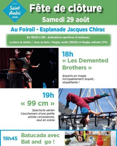 Fête de Clôture d&rsquo;Un été à Saint-André