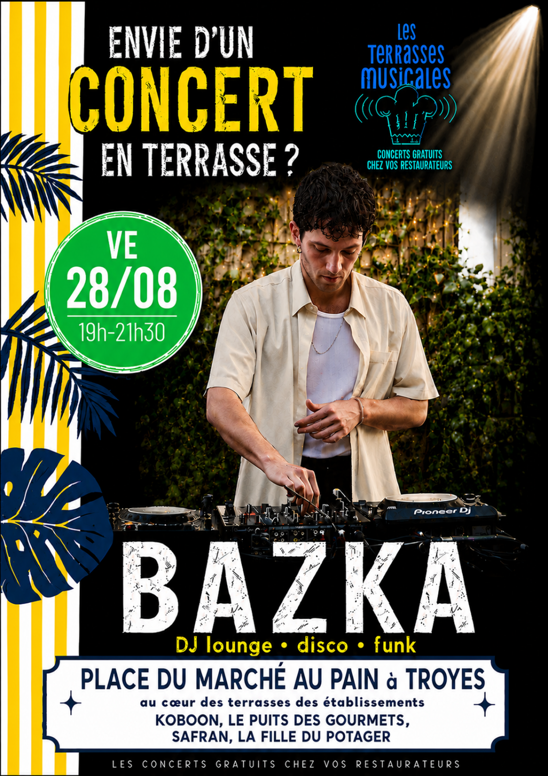 Concert du DJ BAZKA
