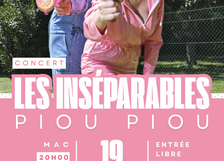 Soirée de lancement de la saison culturelle de Pont Ste Marie & Concert « Les inséparables Piou Piou »